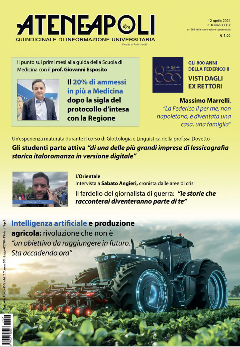 2024 (anno XXXIX) Num. 6 di Ateneapoli del 12 aprile ATENEAPOLI